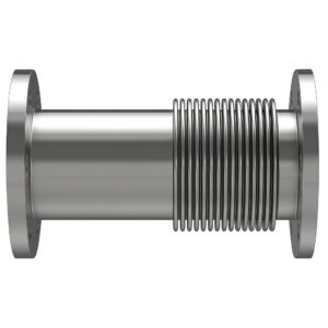Single Unrestrained Exhaust Expansion Joint Fixed Flange EE And Tube Extension