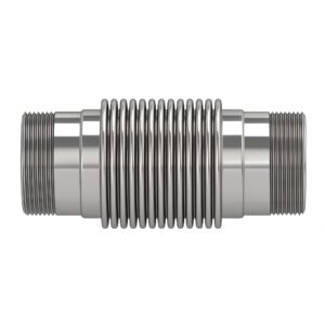 Single Unrestrained Exhaust Expansion Joint Fixed Male NPT X Male NPT