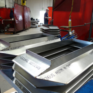 V & W-Shaped Bellow Rectangular Metal Expansion Joints with Camera Corner